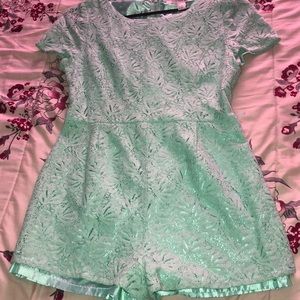 Size large, Turquoise, Forever 21 Romper
